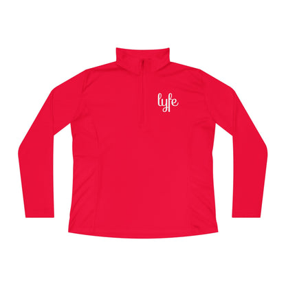 LYFE | Ladies Quarter-Zip Activewear Pullover
